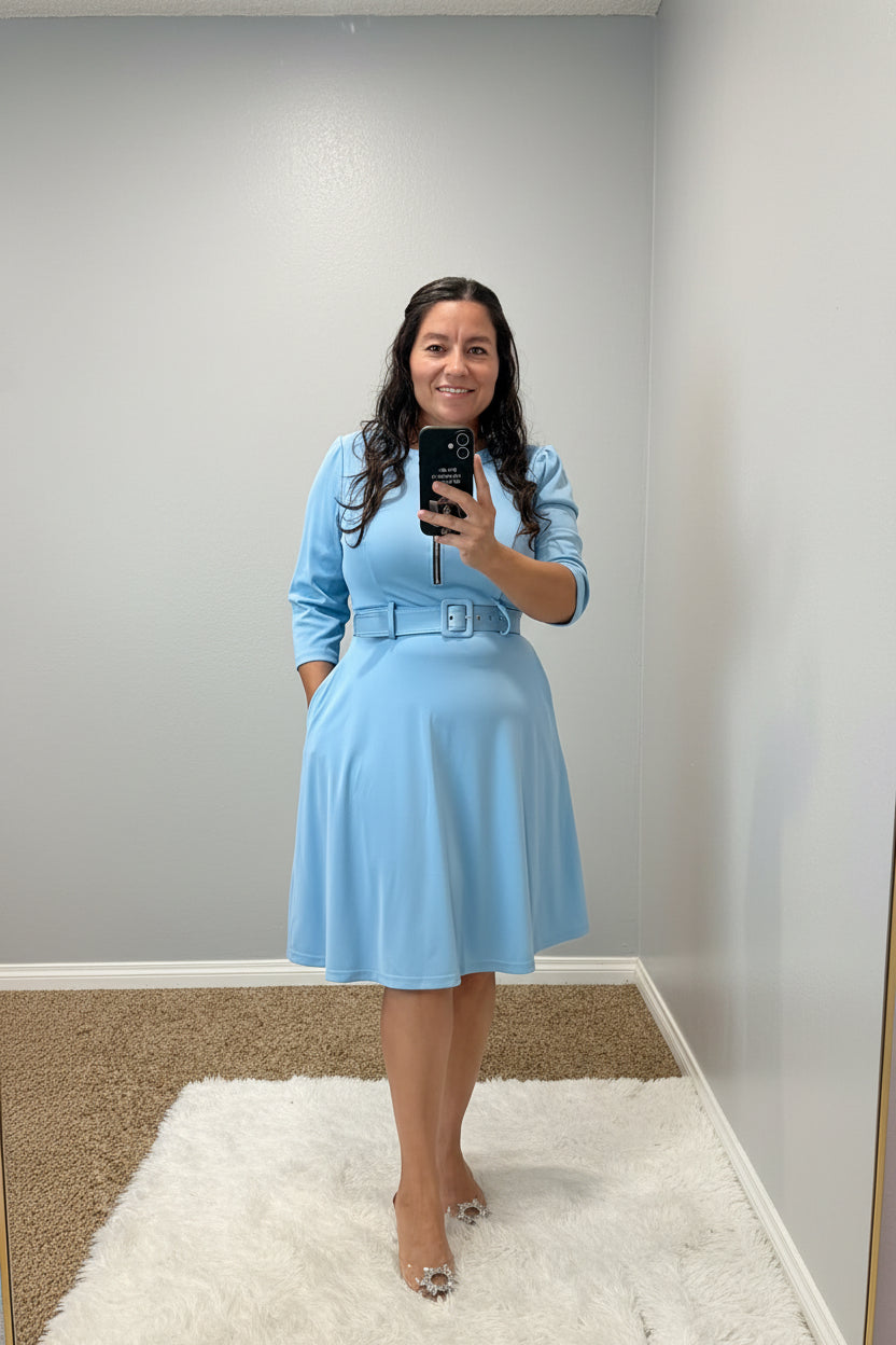 Vestido Layla Azul.