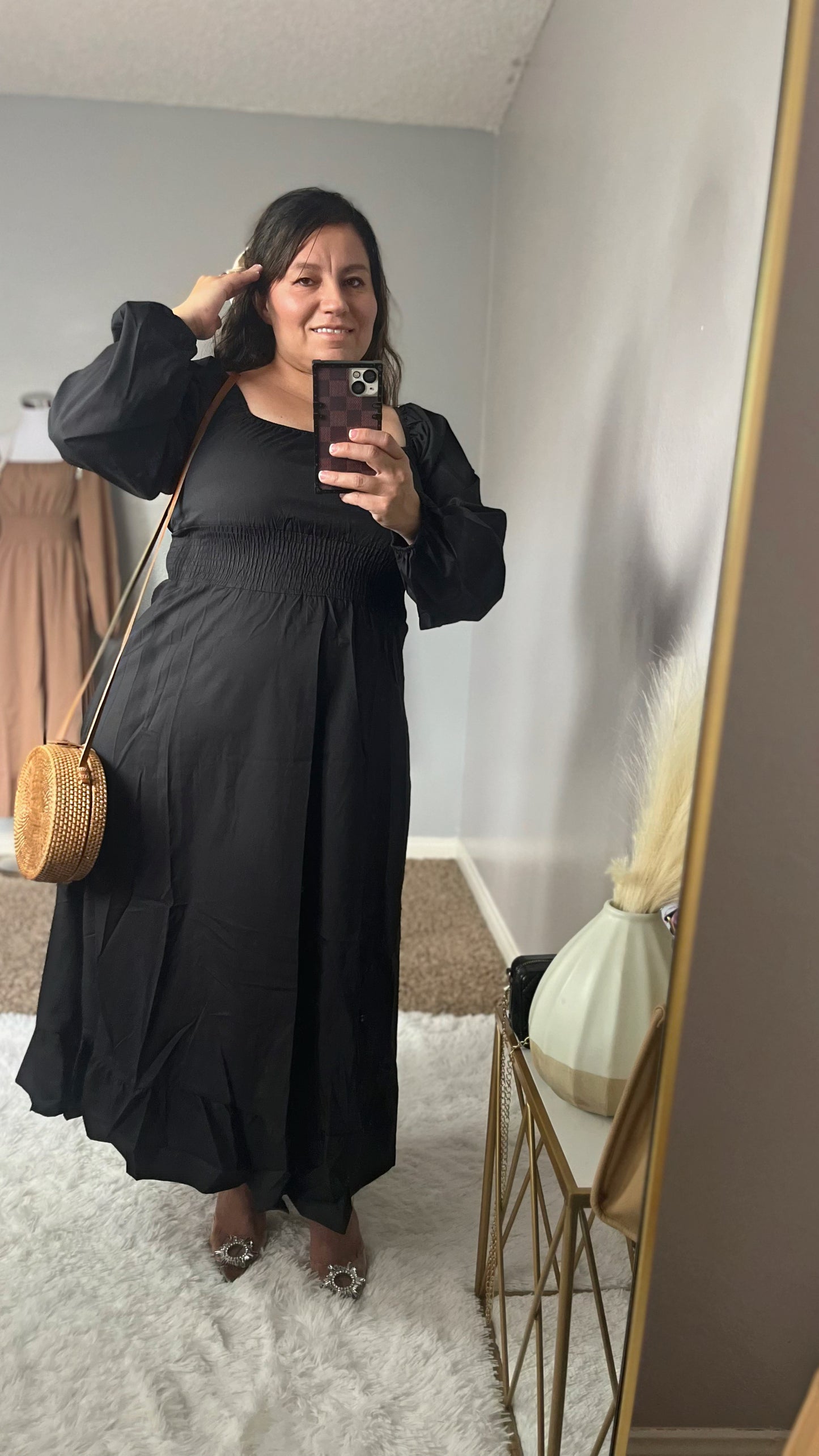 BLACK MAXI DRESS