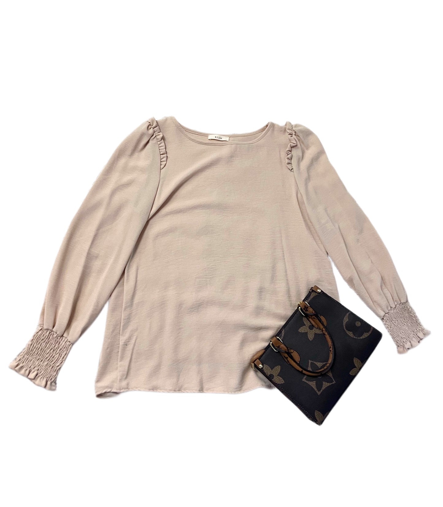 BLUSA COLOR IVORY.