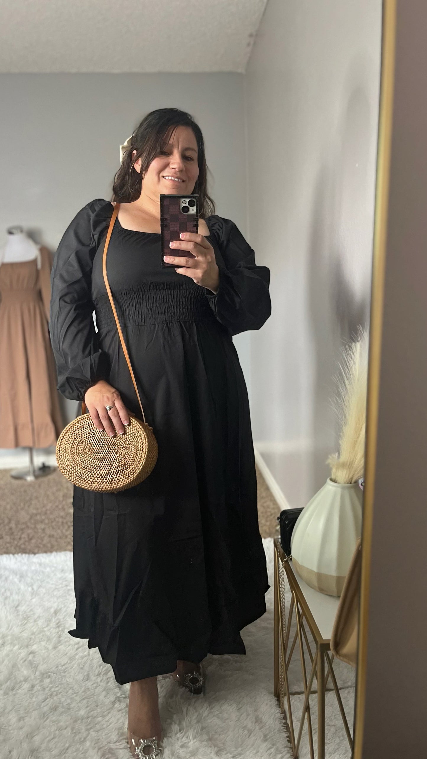 BLACK MAXI DRESS