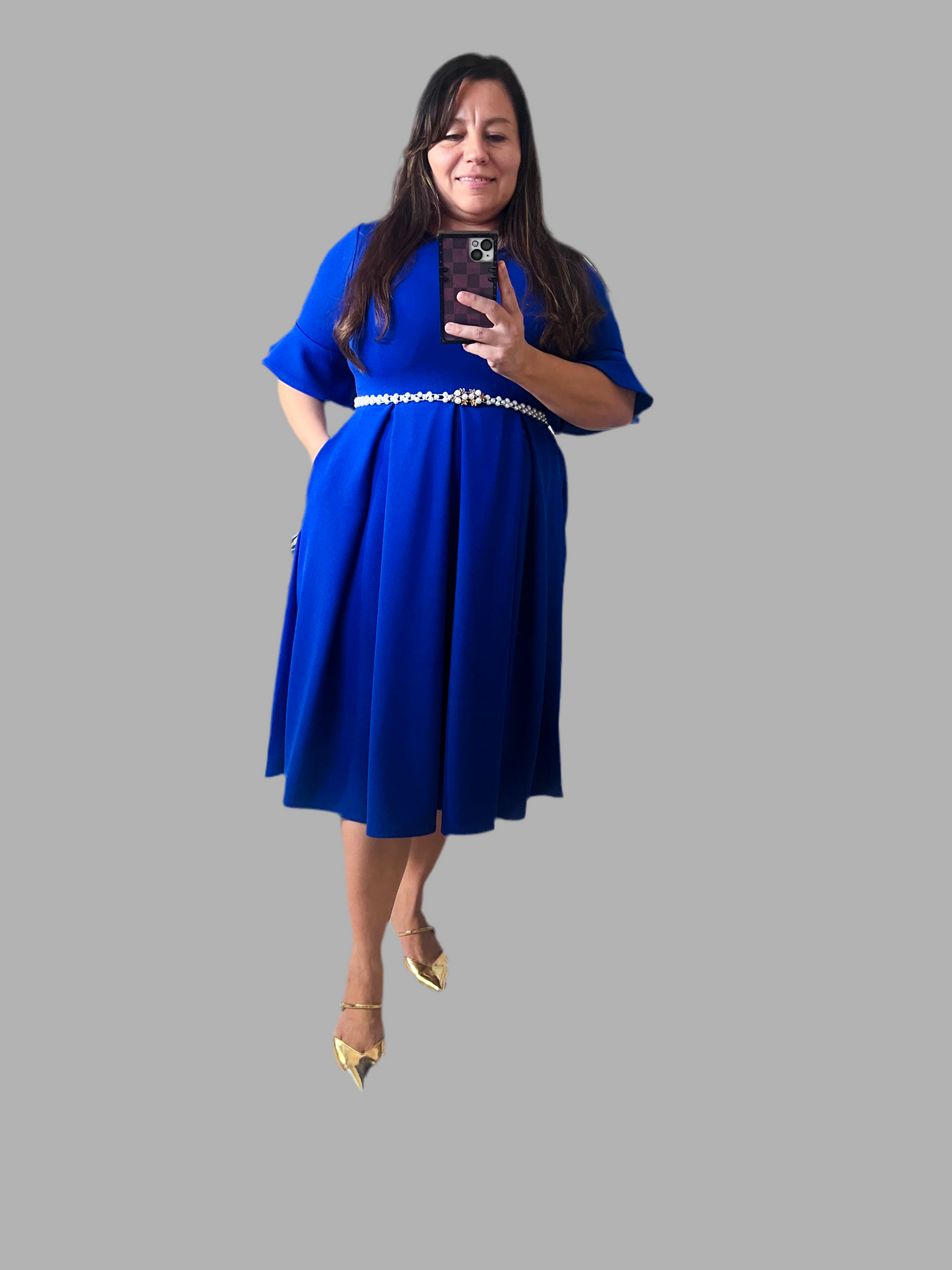 Vestido Laly Azul