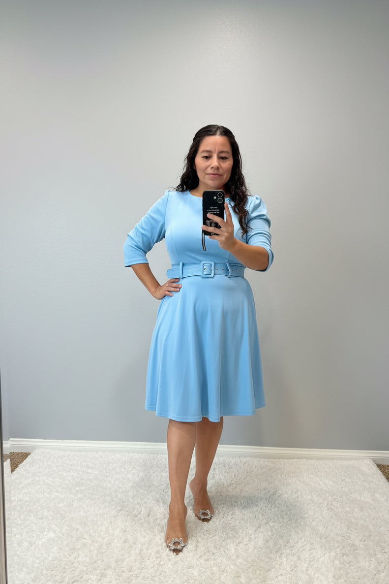 Vestido Layla Azul.